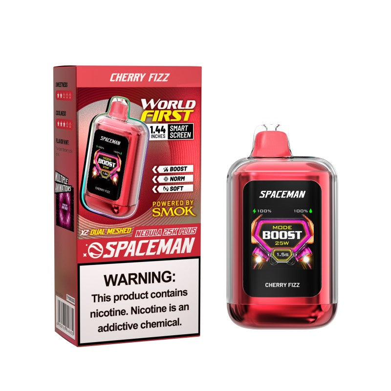 SPACEMAN NEBULA 25k - Cherry Fizz