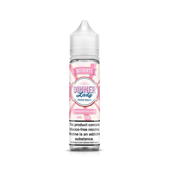 Dinner Lady TFN eLiquid - Strawberry Macaroon | 60mL