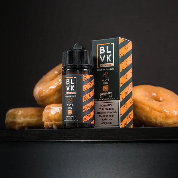 BLVK HUNDRED GLAZED BUNS 100ML ELIQUID | PRICE POINT NY