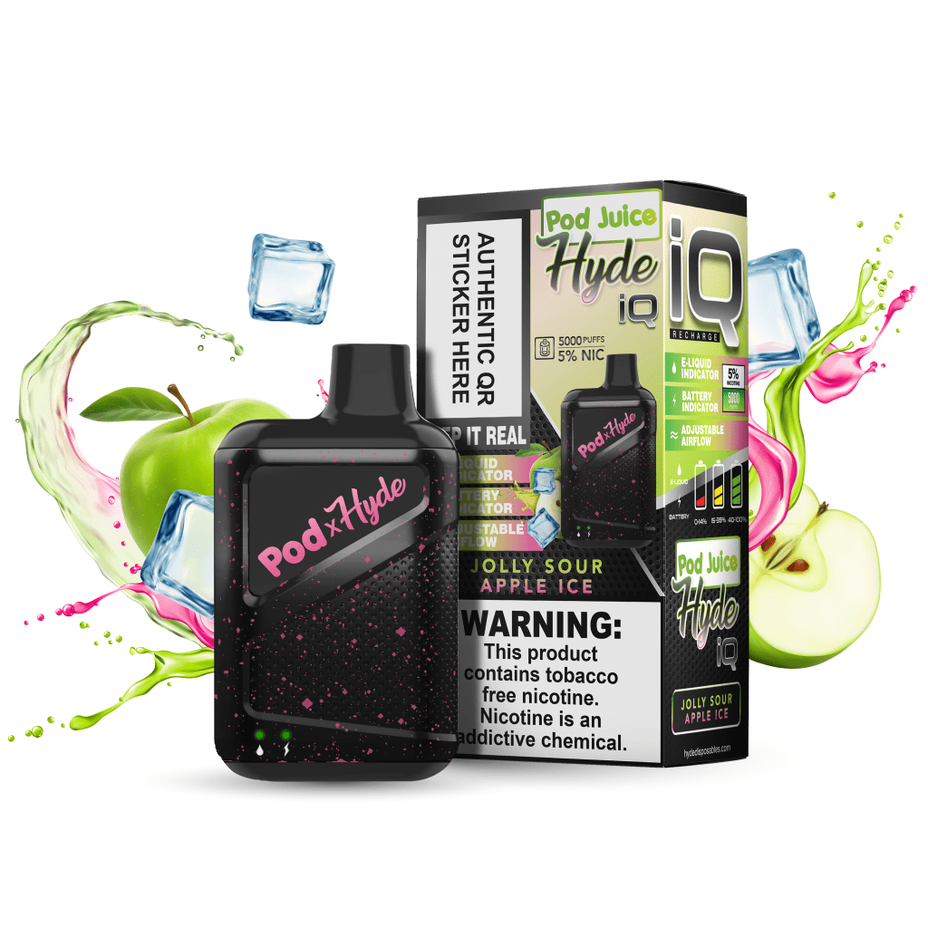 jolly disposable vape review Pod Juice x Hyde IQ Flavor:Cereal Killer (Indica) Smart Pod System SG SEXIBAR - Chocolate Banana