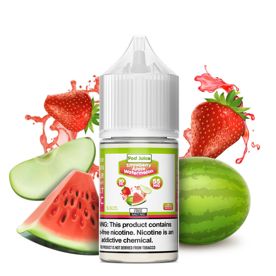 Strawberry Kiwi Freeze by Pod Juice Salts Series 30mL 