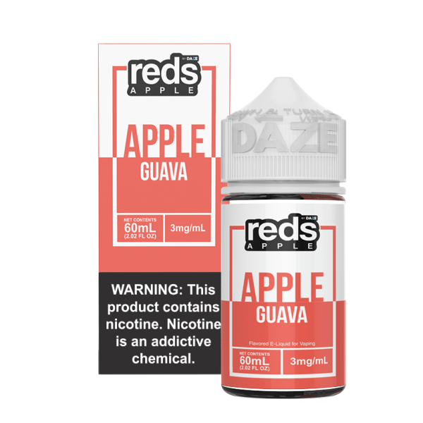 Reds Apple Free Base Nicotine - Apple Guava | 60mL