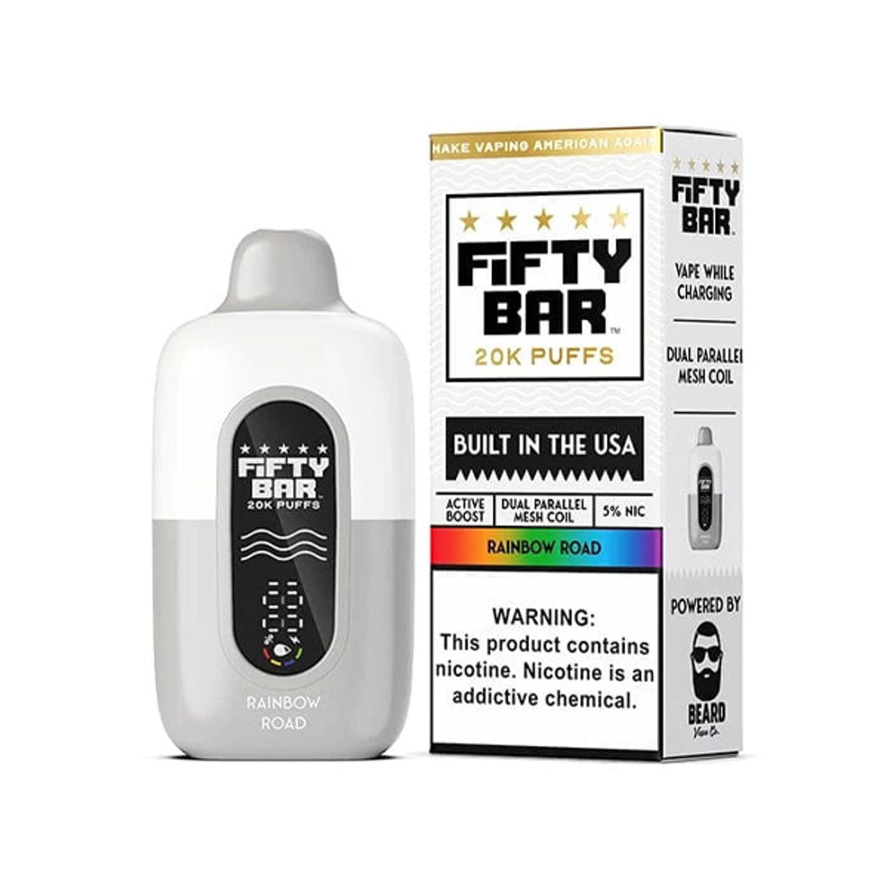 Fifty Bar V2 - Rainbow Road