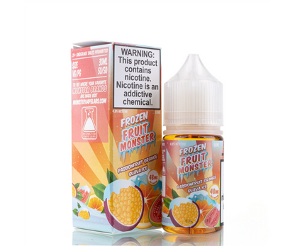 Passionfruit Orange Guava Ice By Frozen Fruit Monster - Salt Nicotine - 30ml (TFN)