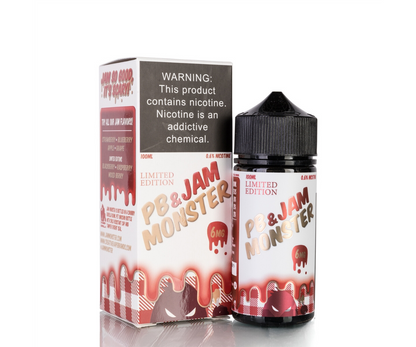 PB & Jam Monster Strawberry By Jam Monster - 100ml (TFN)