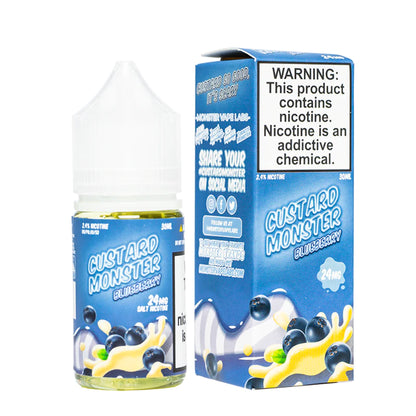 Blueberry By Custard Monster - Salt Nicotine - 30ml (TFN)