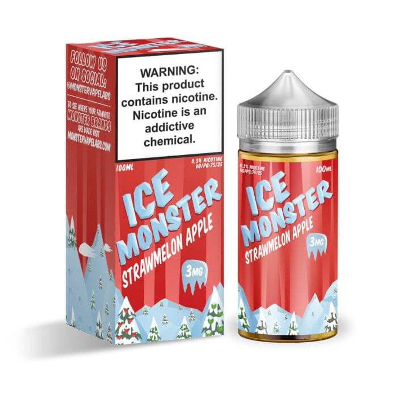 Strawmelon Apple By Ice Monster - 100ml (TFN)