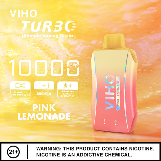 VIHO Turbo 10k - Pink Lemonade