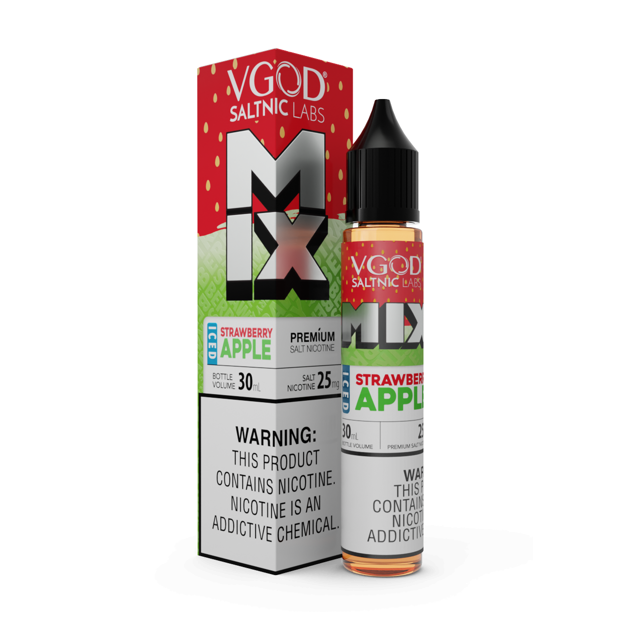 VGOD Salt Nic Iced Strawberry Apple 30mL