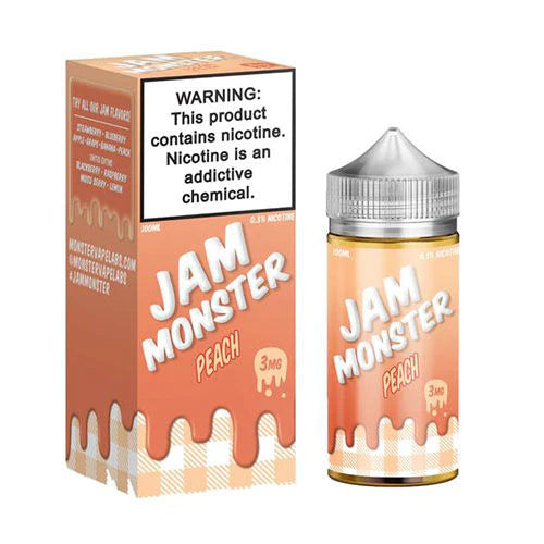 Peach By Jam Monster - 3mg - 100ml (TFN)