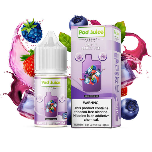 Pod Juice PJ5000 - Triple Berry Ice | 30ml