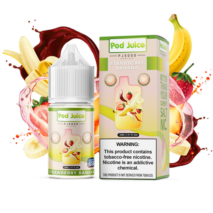 Pod Juice PJ5000 - Strawberry Banana | 30ml