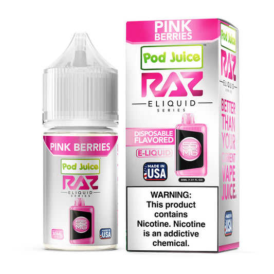 RAZ x Pod Juice - Pink Berries | 30ml