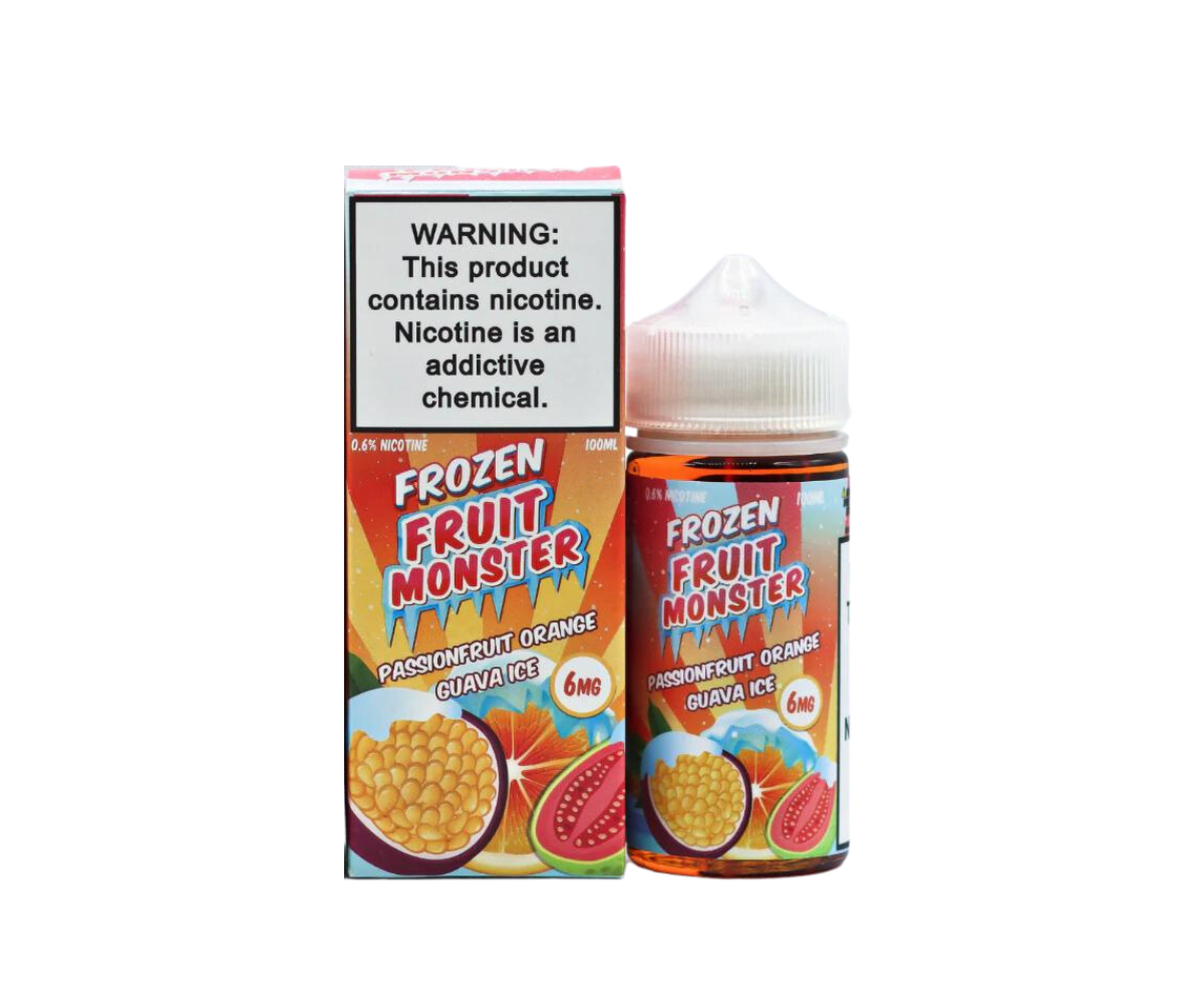 Passionfruit Orange Guava Ice By Frozen Fruit Monster - 100ml (TFN)