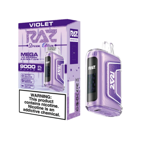 RAZ TN9000 - Violet | America's No.1 Online Vape Shop – Price Point NY