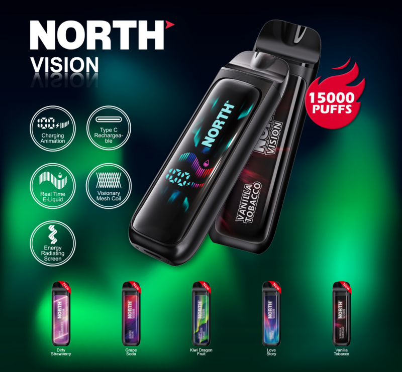 NORTH Vision 15k - Kiwi Dragon Fruit