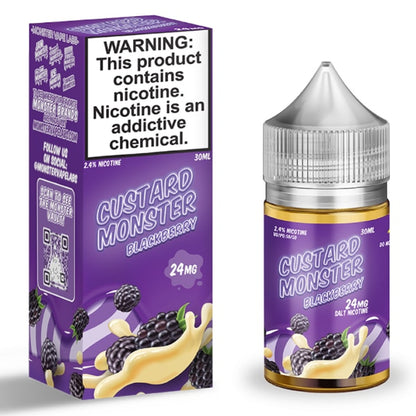 Blackberry By Custard Monster - Salt Nicotine - 30ml (TFN)