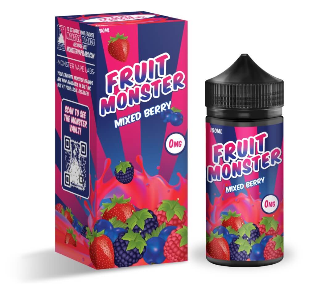 Mixed Berry By Fruit Monster - 0mg - 100ml