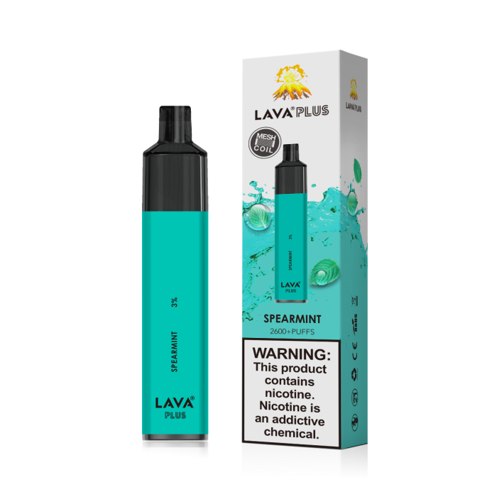 Lava Plus - Spearmint 3%