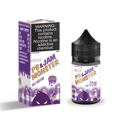 PB & Jam Monster Grape By Jam Monster - Salt Nicotine - 30ml (TFN)