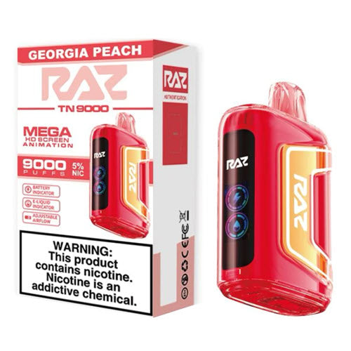 RAZ TN9000 - Georgia Peach | America's No.1 Online Vape Shop – Price ...