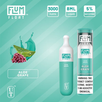 FLUM FLOAT ALOE GRAPE DISPOSABLE - PRICE POINT NY