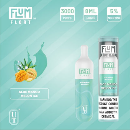 FLUM FLOAT ALOE MANGO MELON ICE DISPOSABLE - PRICE POINT NY