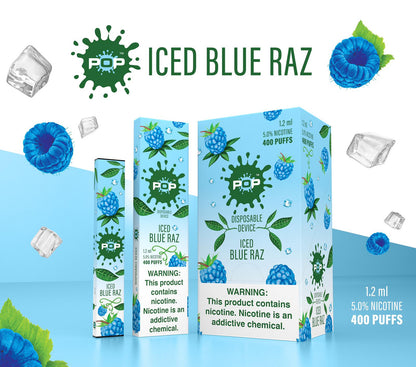 POP ICED BLUE RAZ