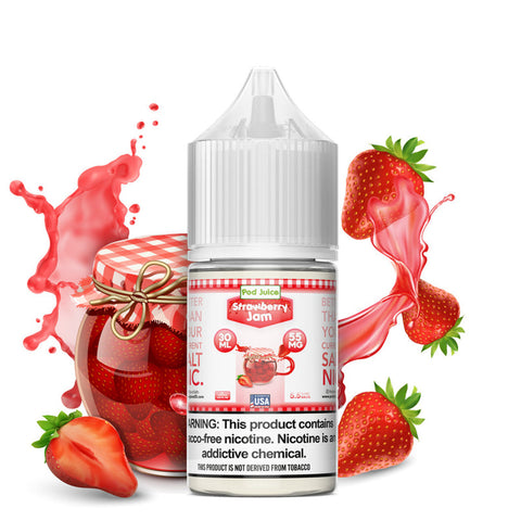 Pod Juice Salt Strawberry Kiwi Freeze, E-liquid